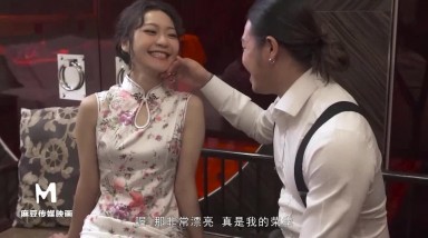 MD0131苏清歌]国风旗袍初登场.冷艳美人的情趣游戏