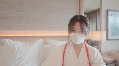 【欢庆假期】HongKongDoll最新超火香港网红极品美少女玩偶姐姐晨钟幕鼓纯美性爱 嫩鲍湿滑多汁极射美人【水印】