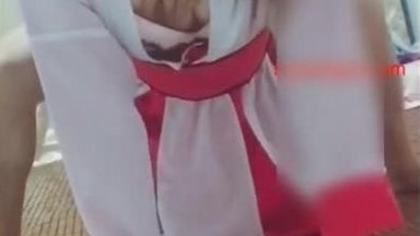 高颜值火爆网红女神鹿少女扮演紫霞仙子从天而降被猛男发现被迫啪啪,说：我和至尊宝干过,使劲操我,受不了了!